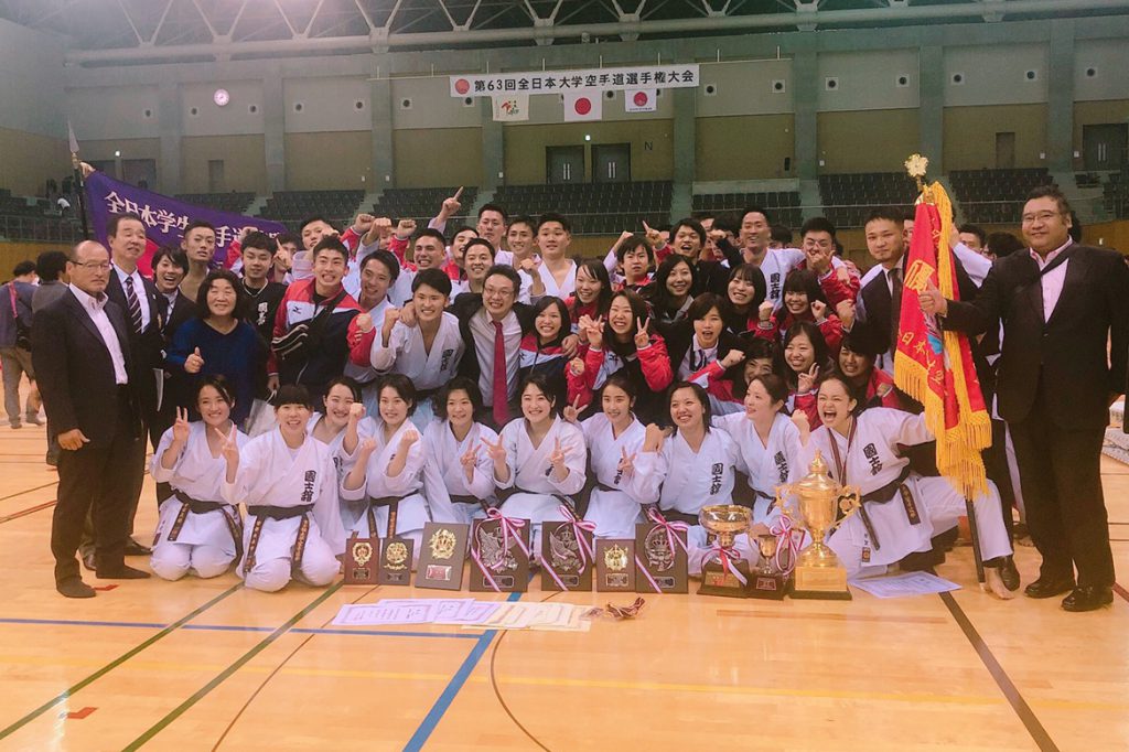 空手道部 卒業生が全日本大学選手権で悲願の初優勝 静岡北高等学校
